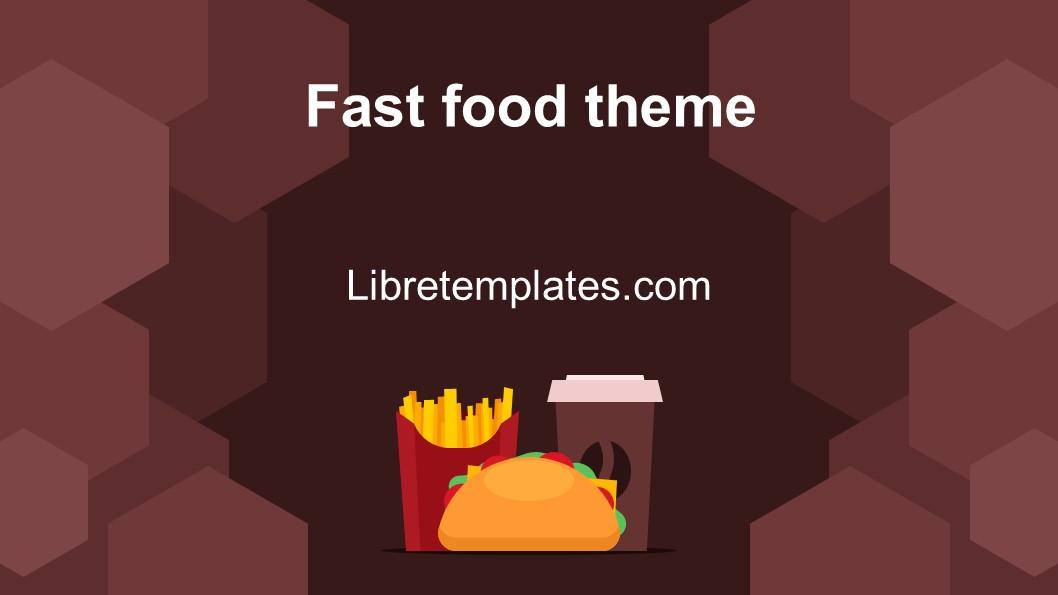 Fast food theme