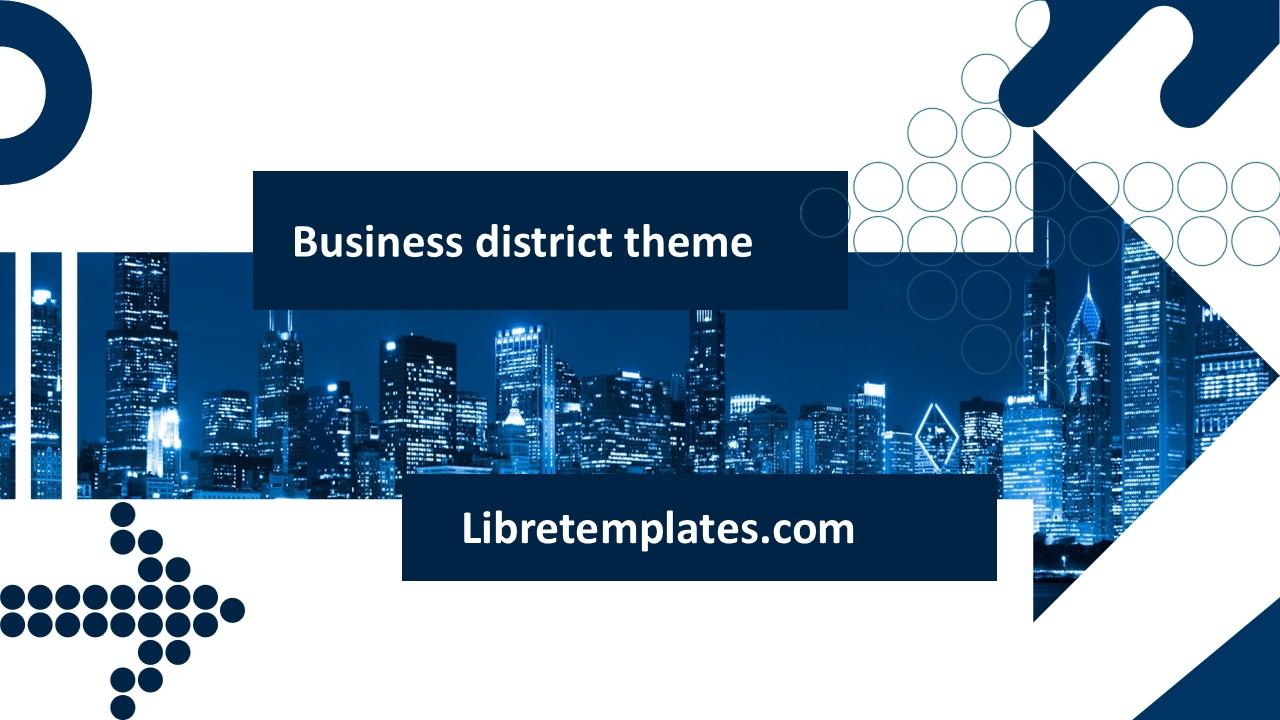Business district theme
