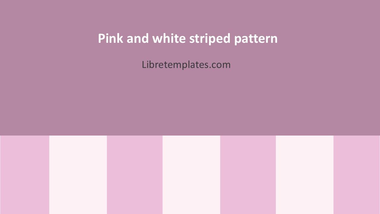 Striped pattern theme