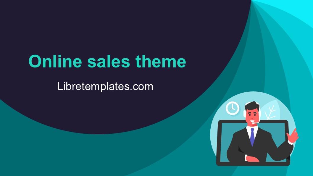 Online sales theme