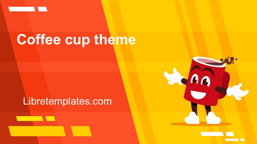 Coffee cup theme