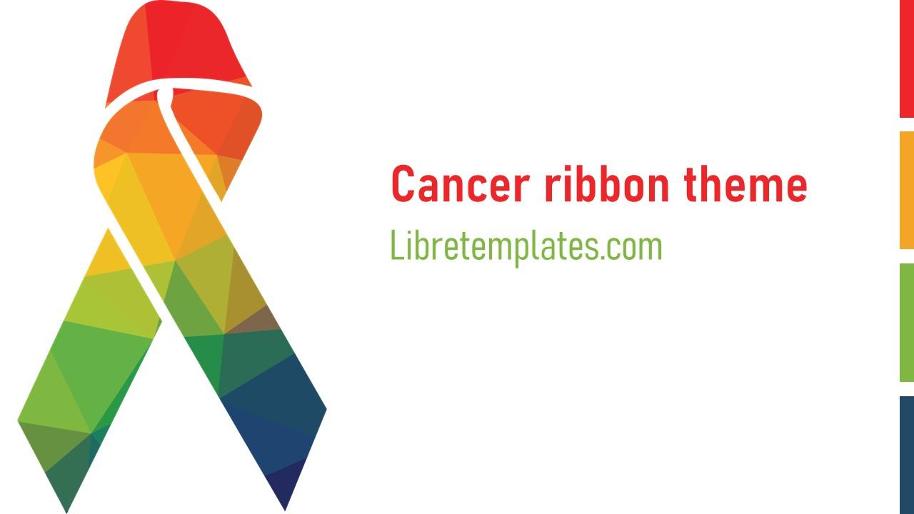 Cancer ribbon theme