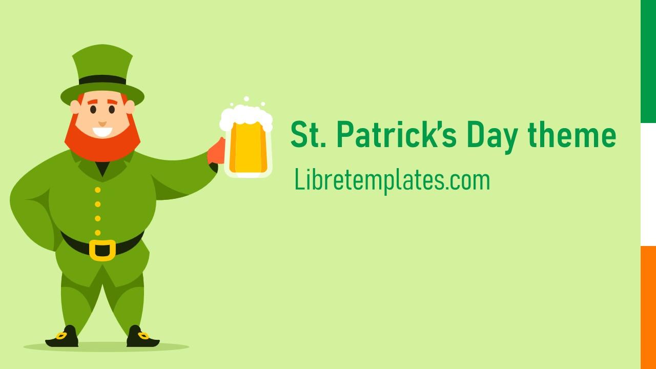 St Patrick Day theme
