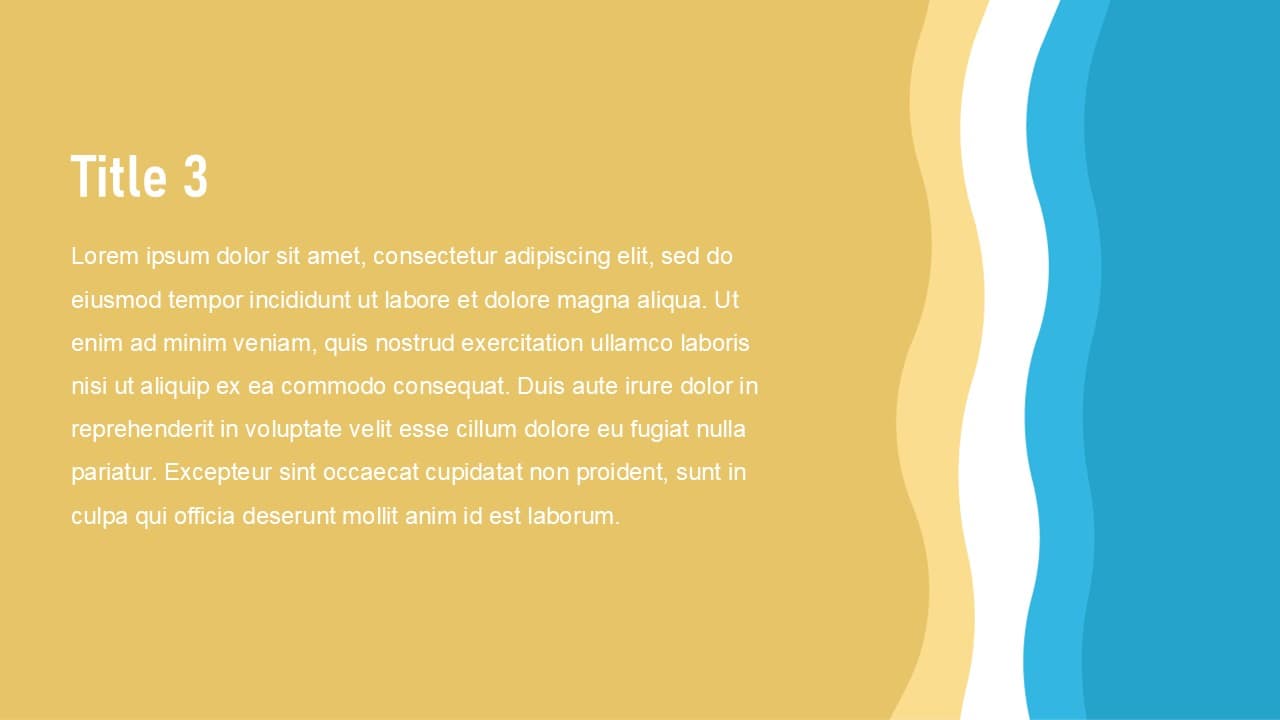 Beach theme - view 4