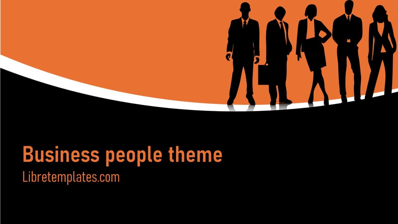 Business people theme