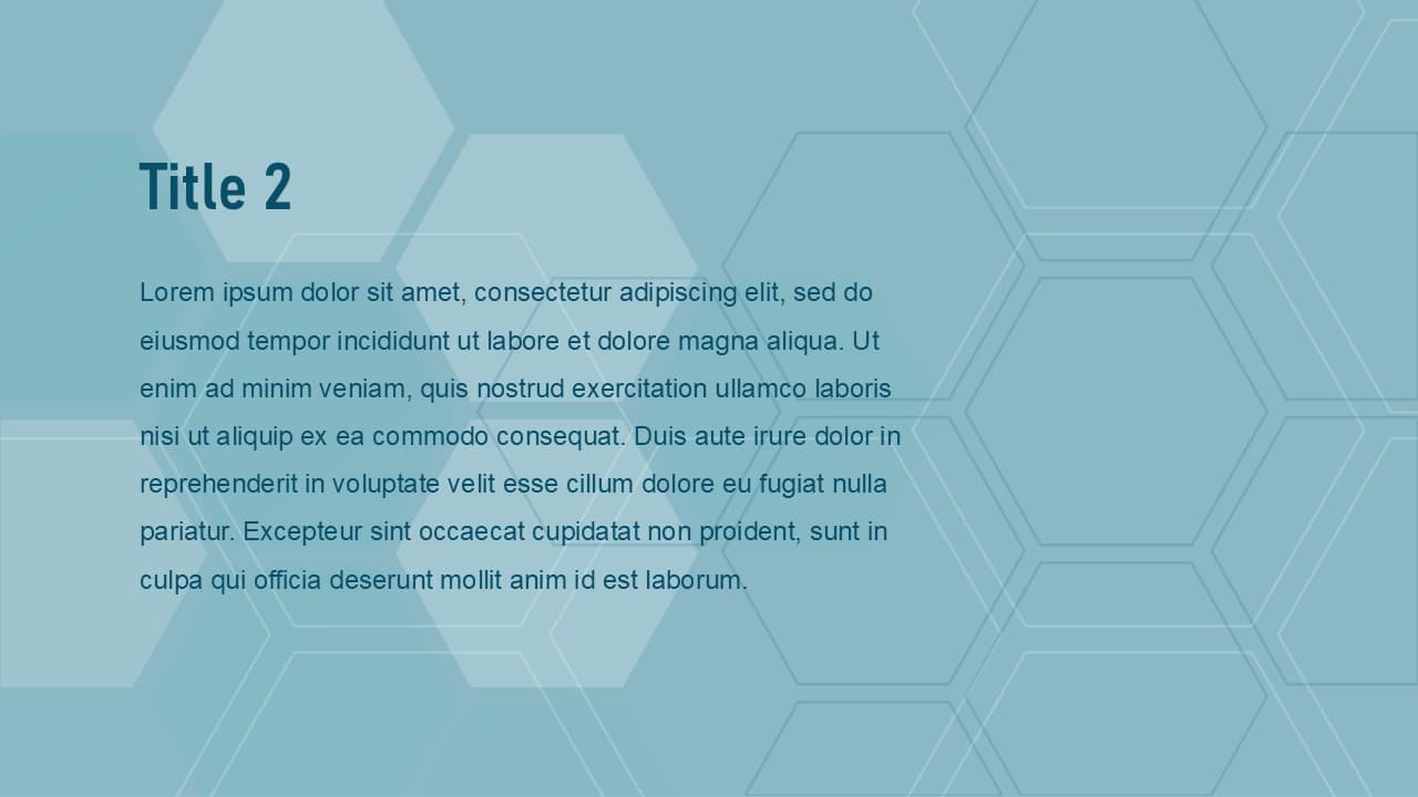 Hexagram pattern theme 2 - view 3