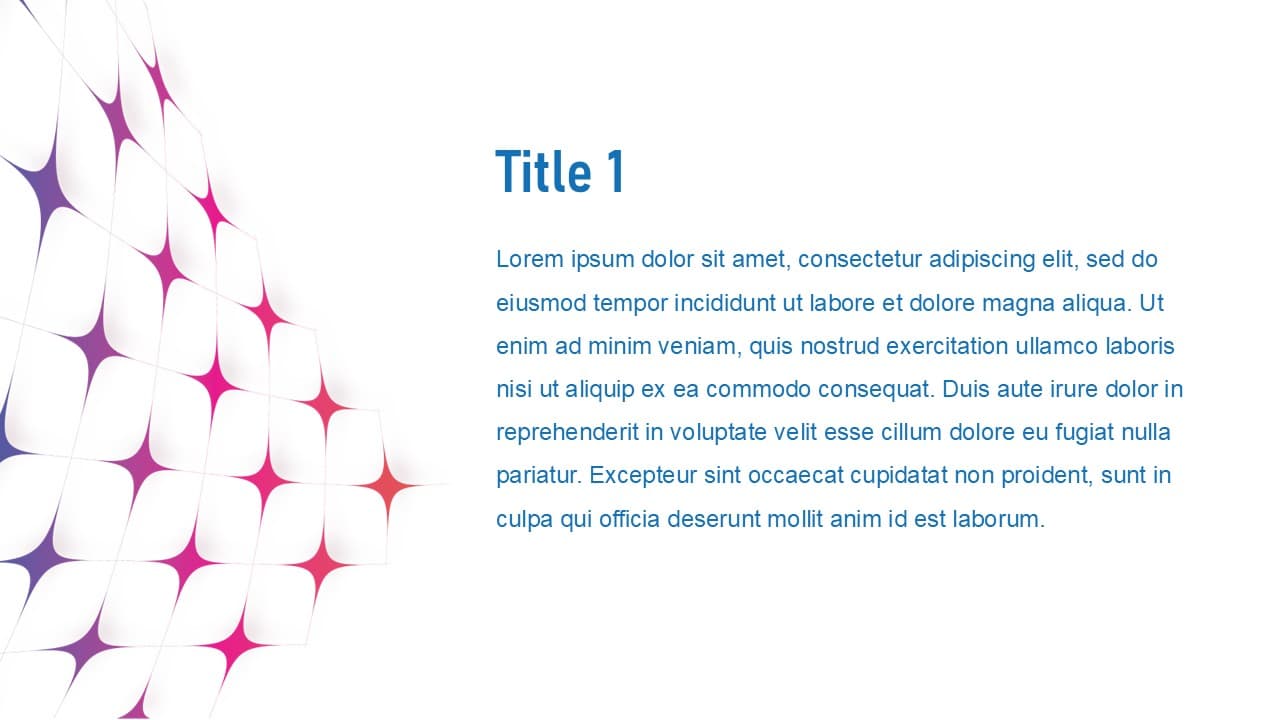 Star pattern theme - view 2