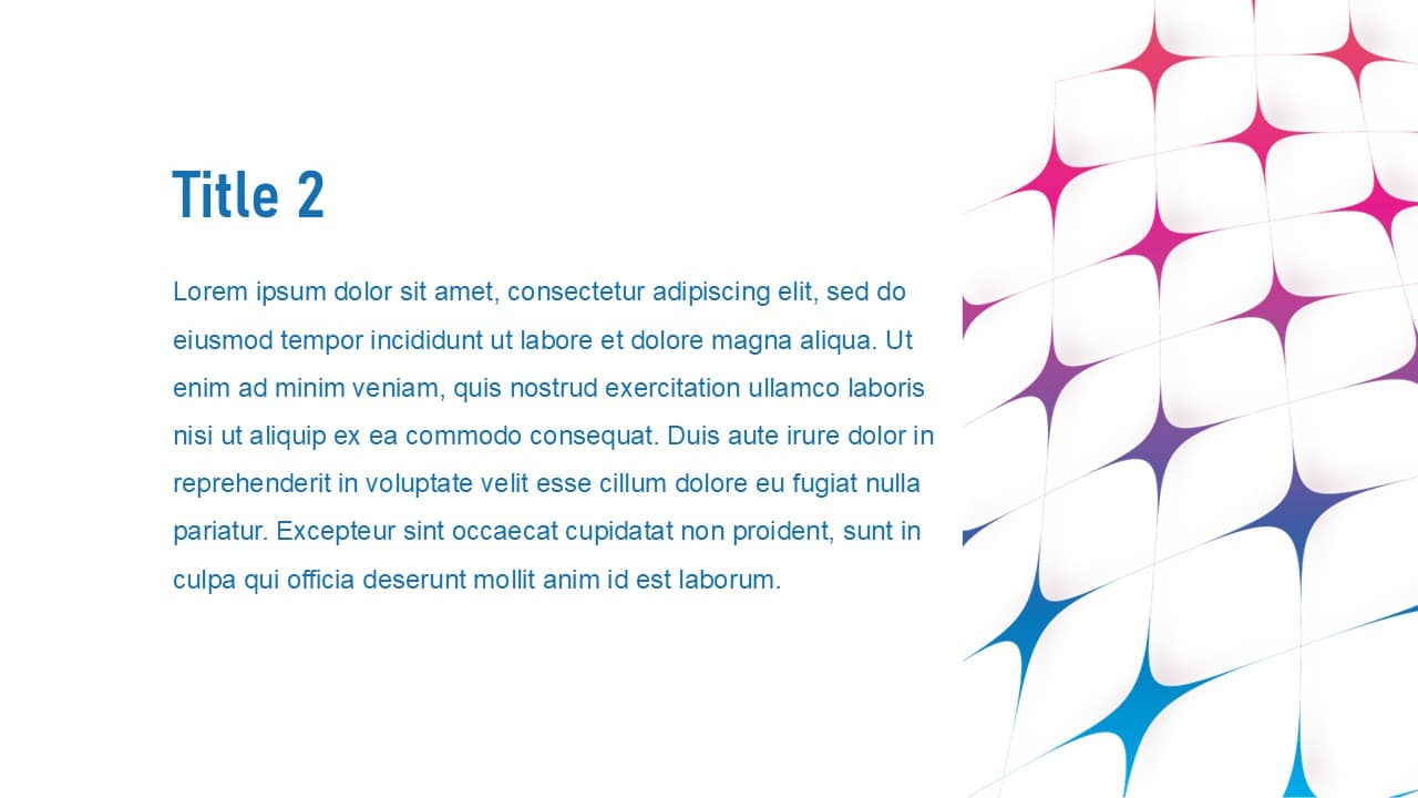 Star pattern theme - view 3