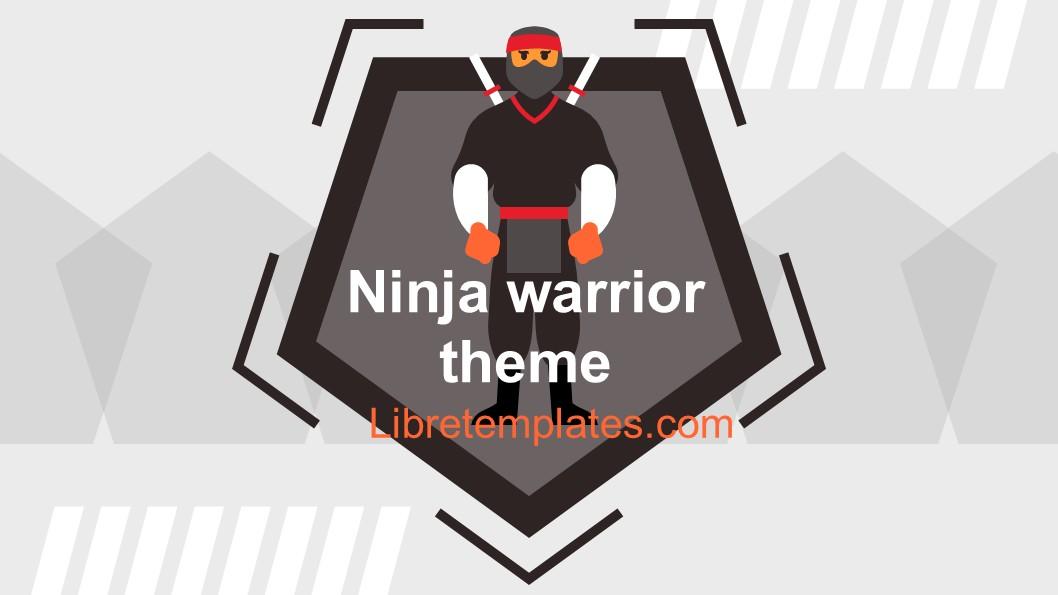 Ninja warrior theme