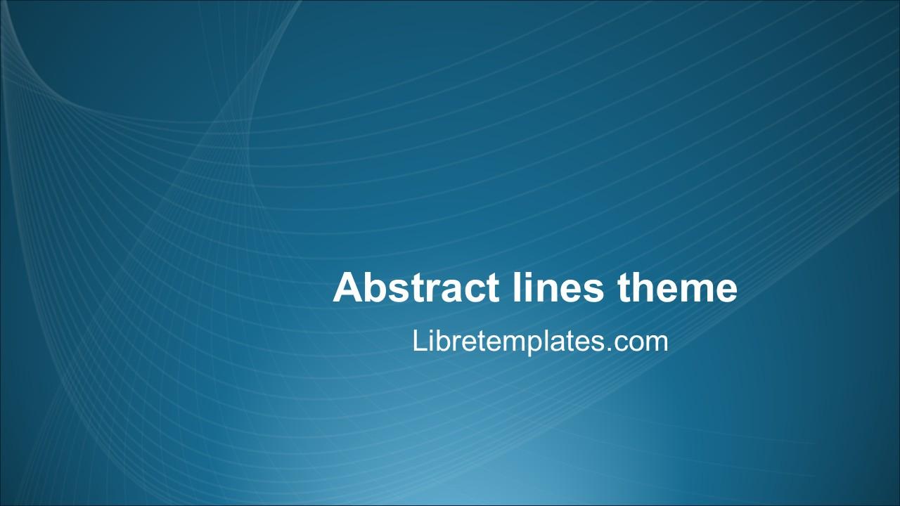 Abstract lines