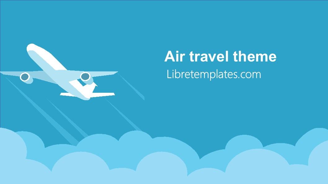Air travel theme