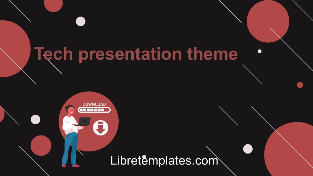 Tech presentation theme