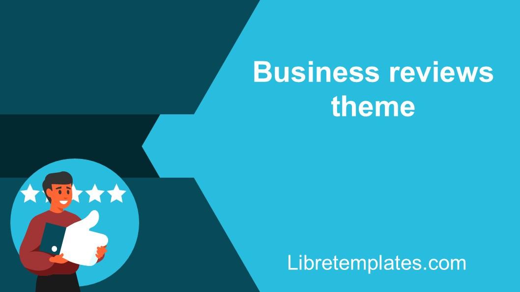 Business reviews theme