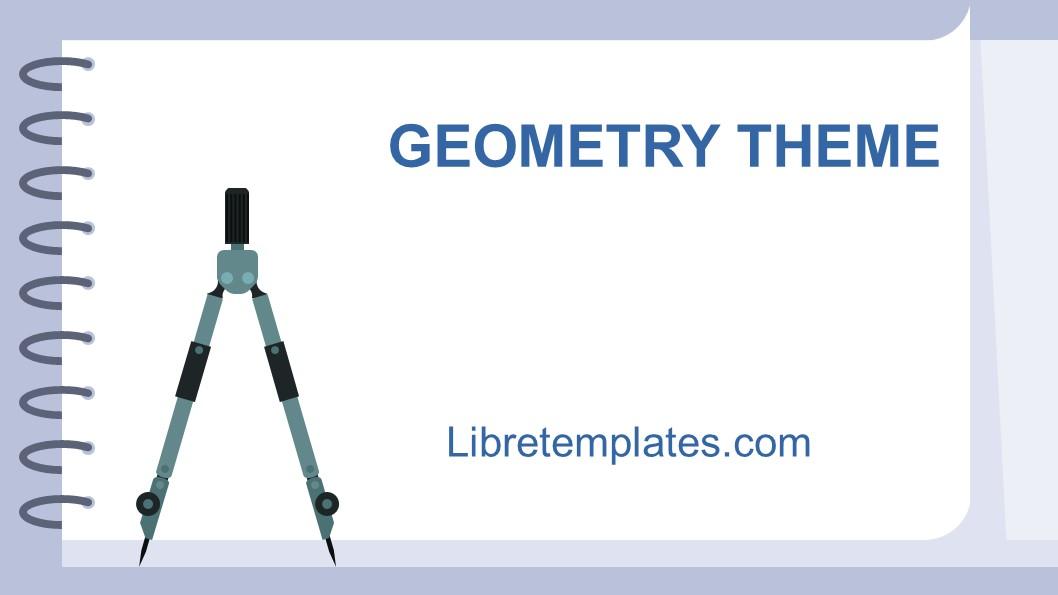 Geometry and math theme