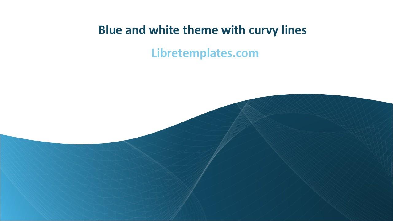 Blue and white background with line pattern