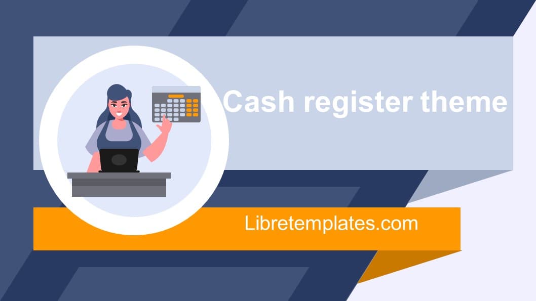 Cashier cash register theme