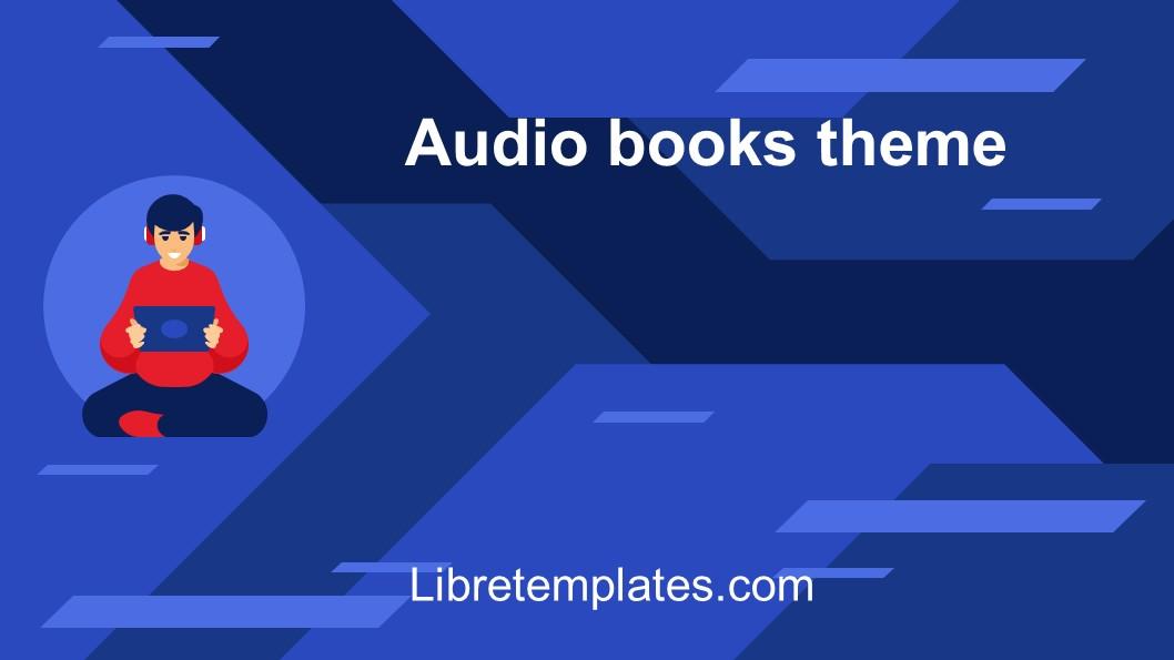 Audio books theme