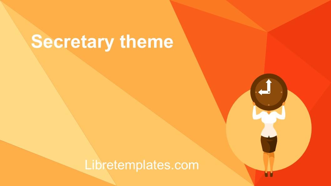 Secretary theme