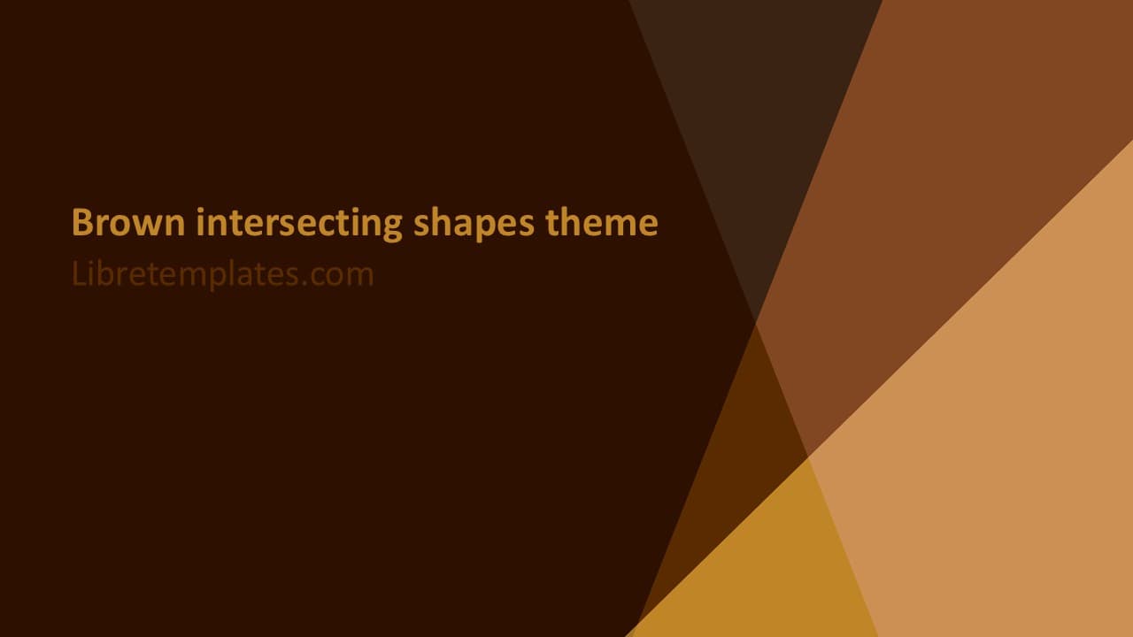 Braune interessante Formen Thema