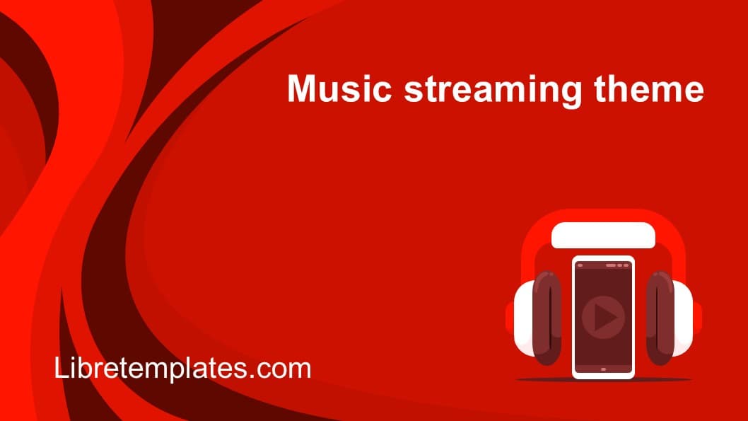 Musik-Streaming-Thema