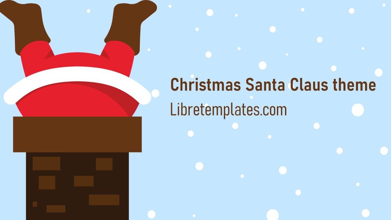 Christmas Santa Claus theme