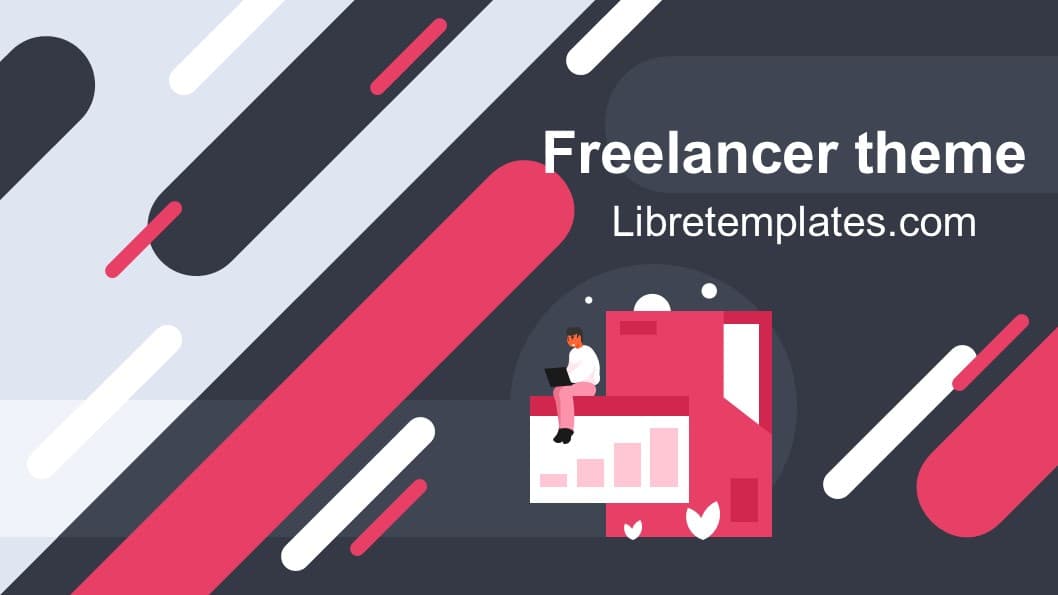 Abstraktes Freelancer-Theme