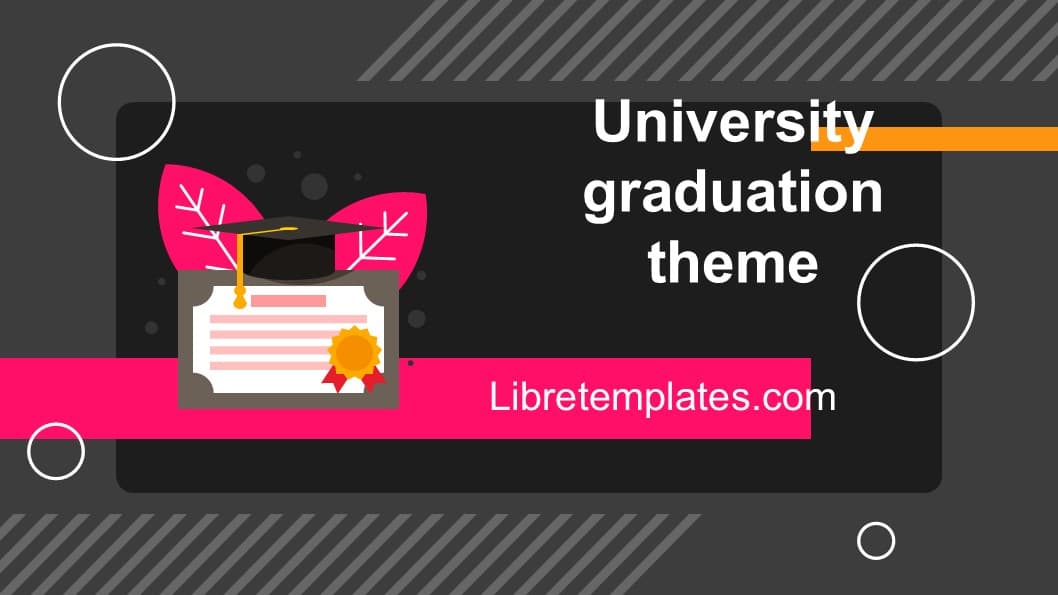 University graduation theme