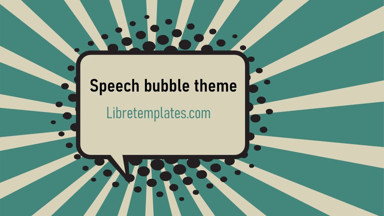 Thema der Sprechblase