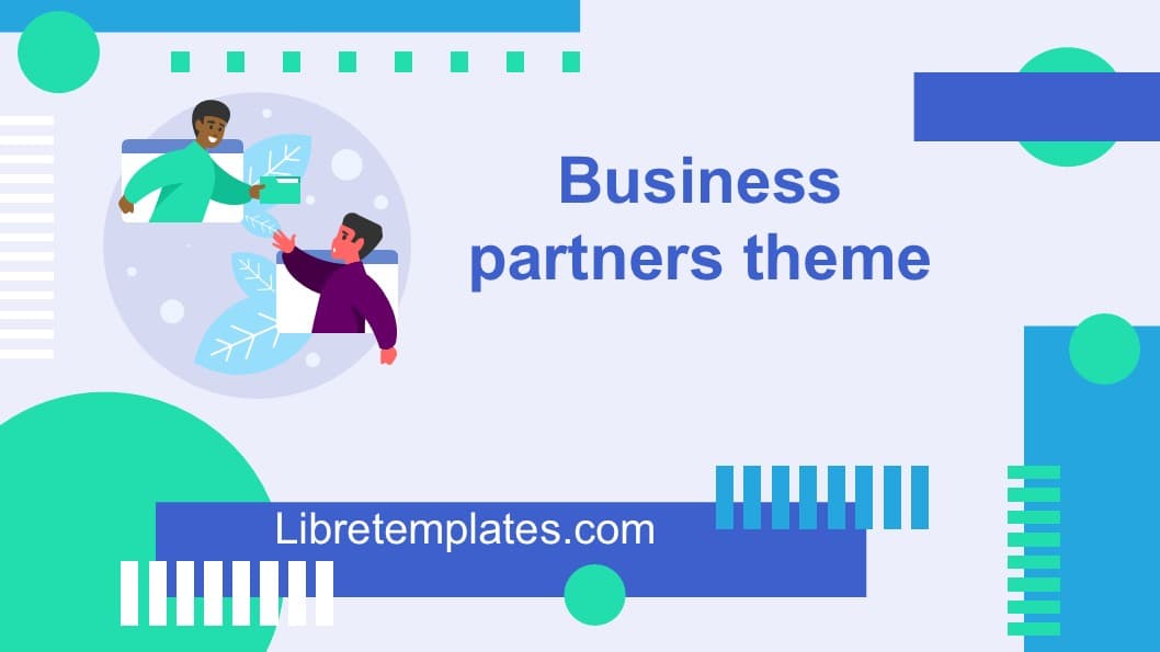 Thema Geschäftspartner