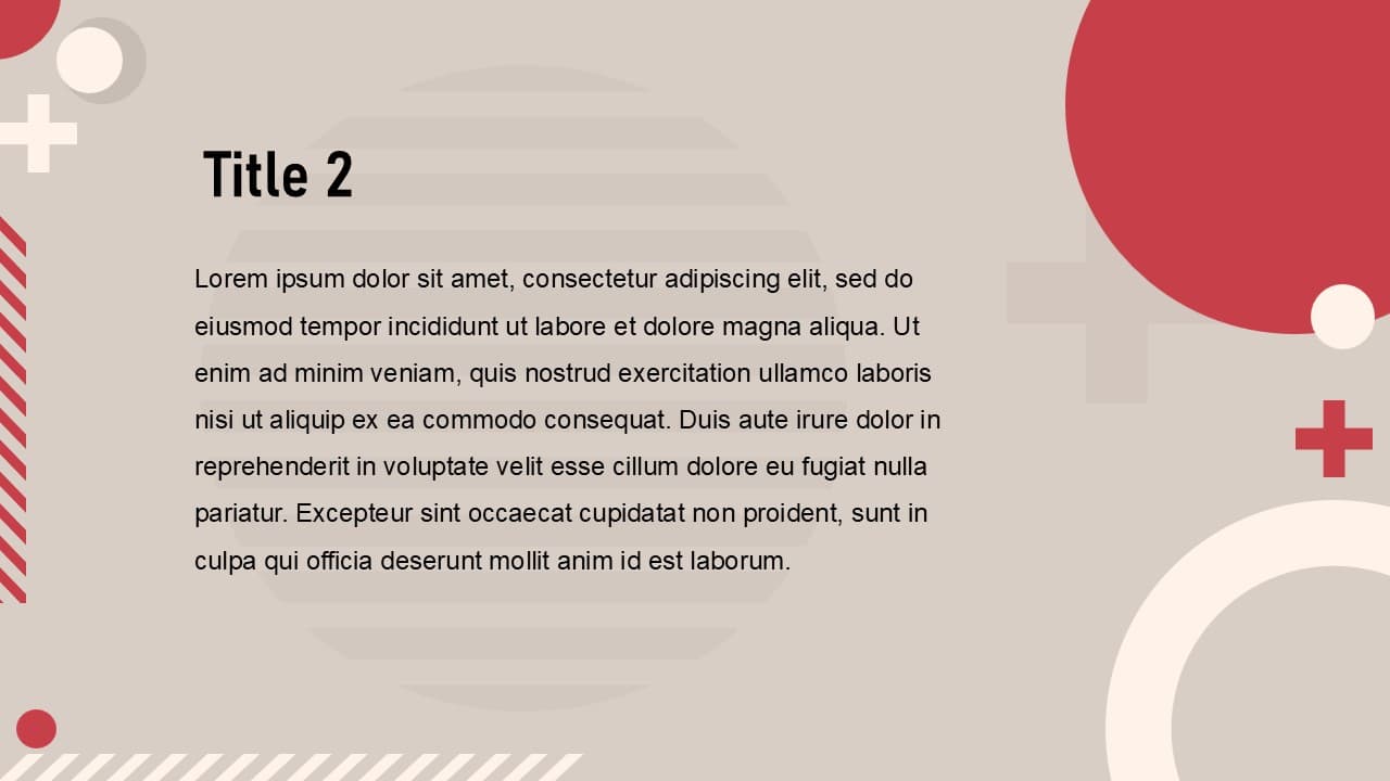 Thema farbenfrohe geometrische Formen - view 3