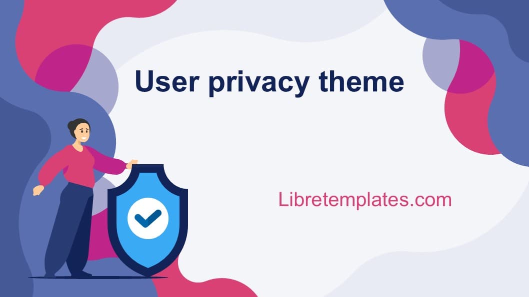Thema zum Schutz der Privatsphäre von Benutzern