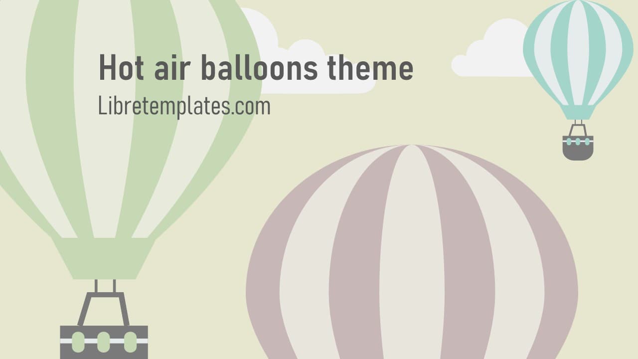 Thema Heißluftballons