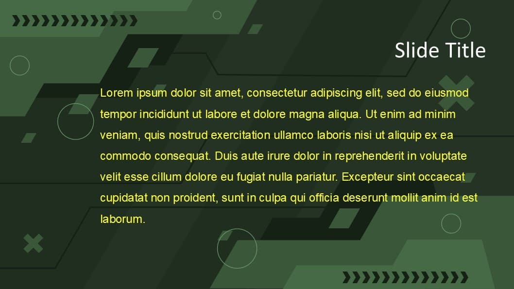 Olive green theme - view 2