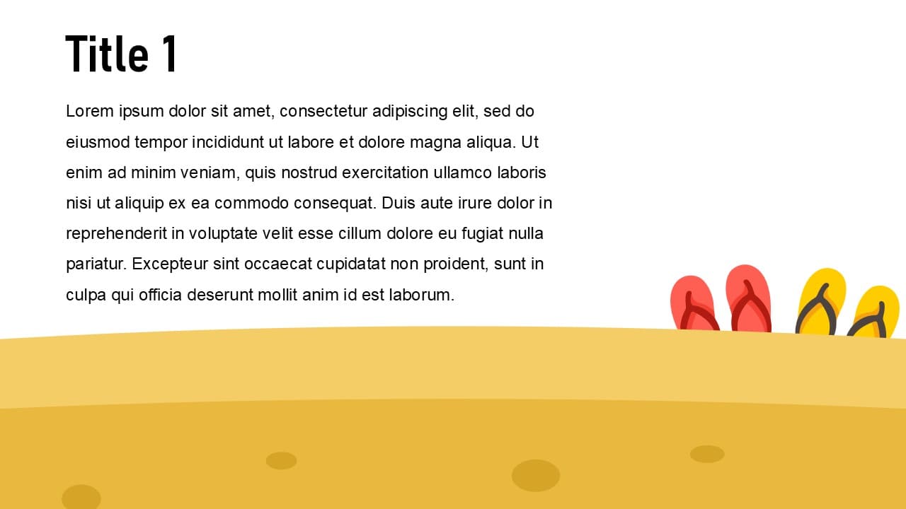 Vacation vibed theme - view 2