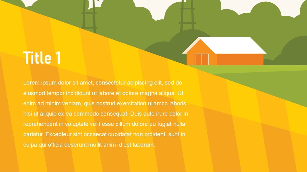 Farming theme - view 2