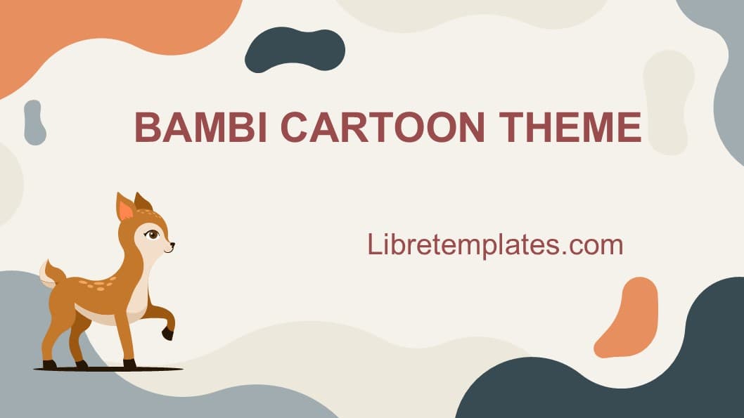 Vorlage für junges Rehkitz