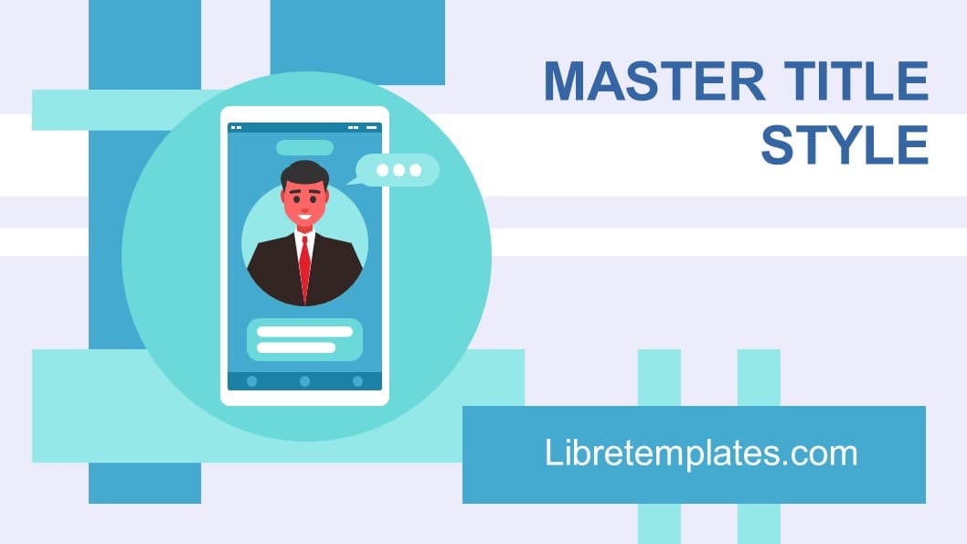 Vorlage für mobile Technologie