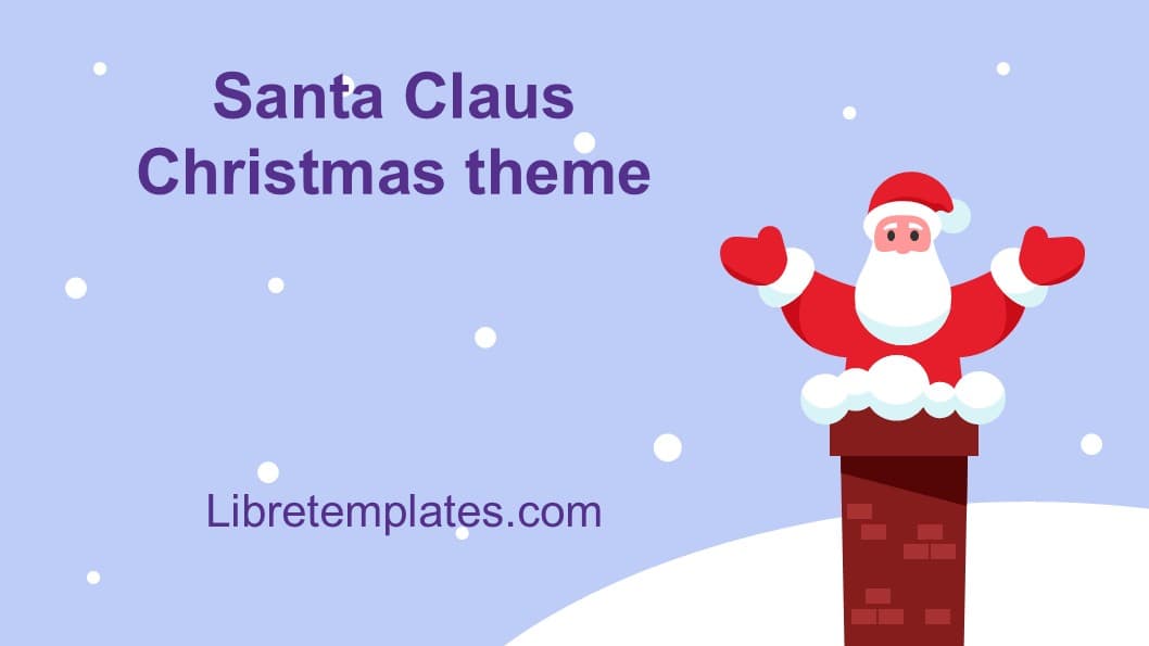 Santa Claus Christmas theme