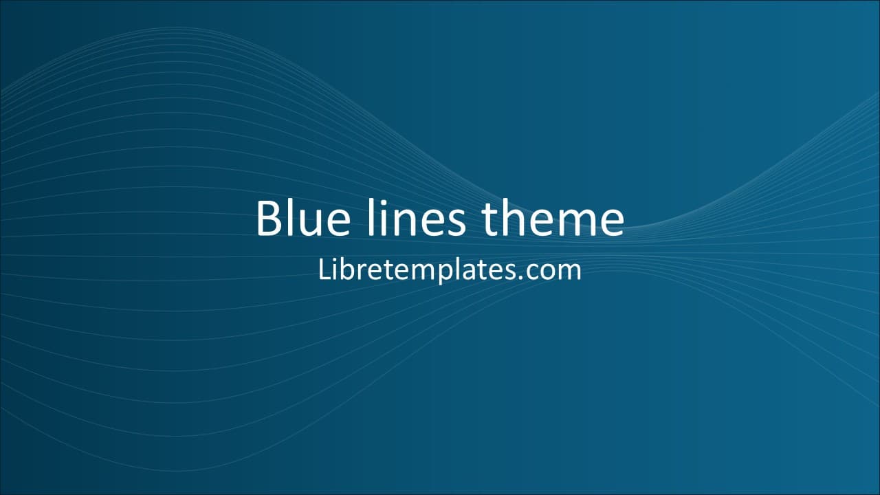 Thema "Blaue Linien"